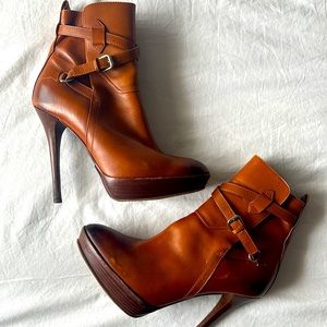 ralph lauren collection • ‘vienna’ ankle boots 9